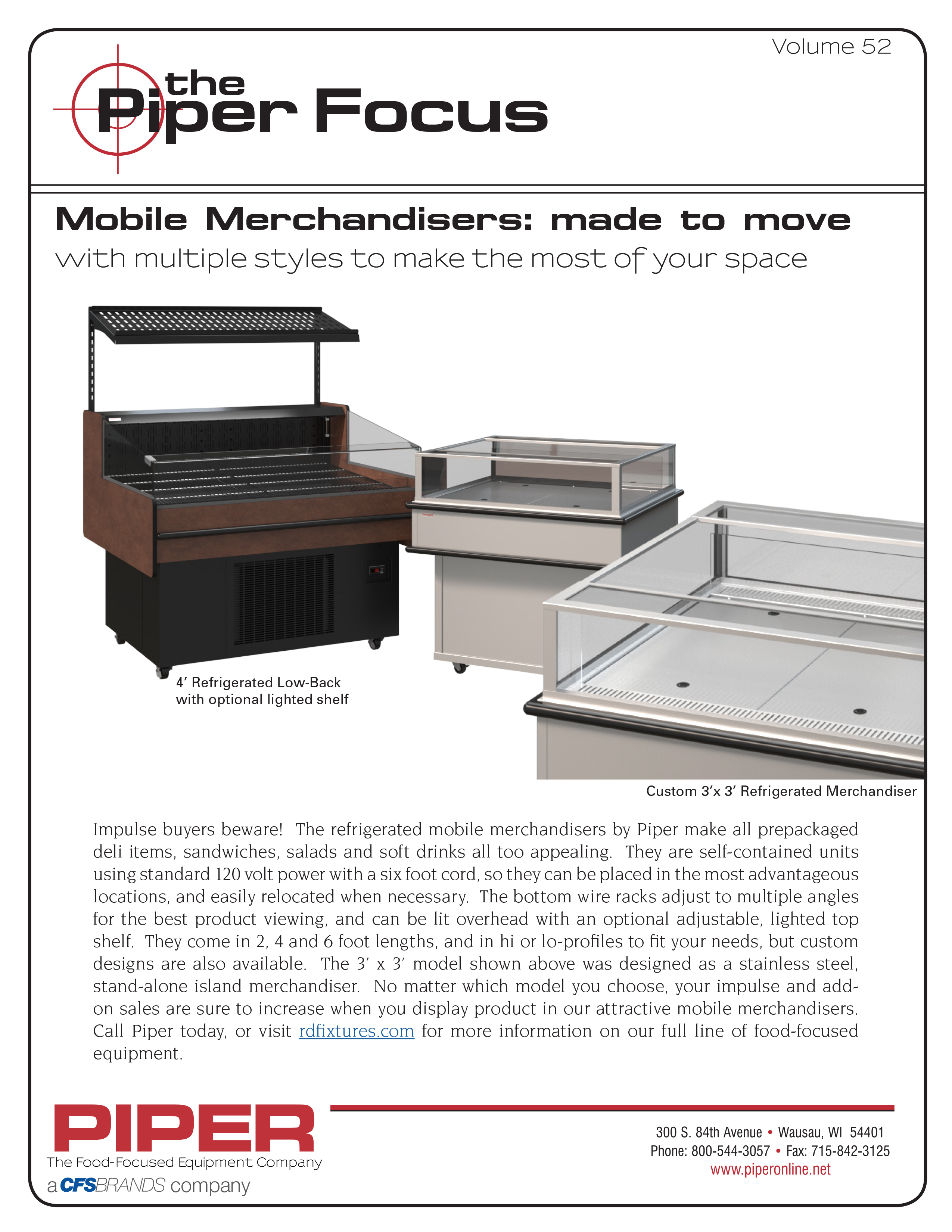 Piper Focus #52 - Mobile Merchandisers